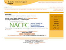 Tablet Screenshot of goldenharsyndrome.org
